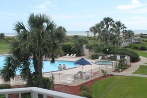 Indoor pool, outdoor pool