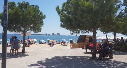 3-Zimmer-Wohnung, 15 Minuten zu Fuß vom Strand entfernt