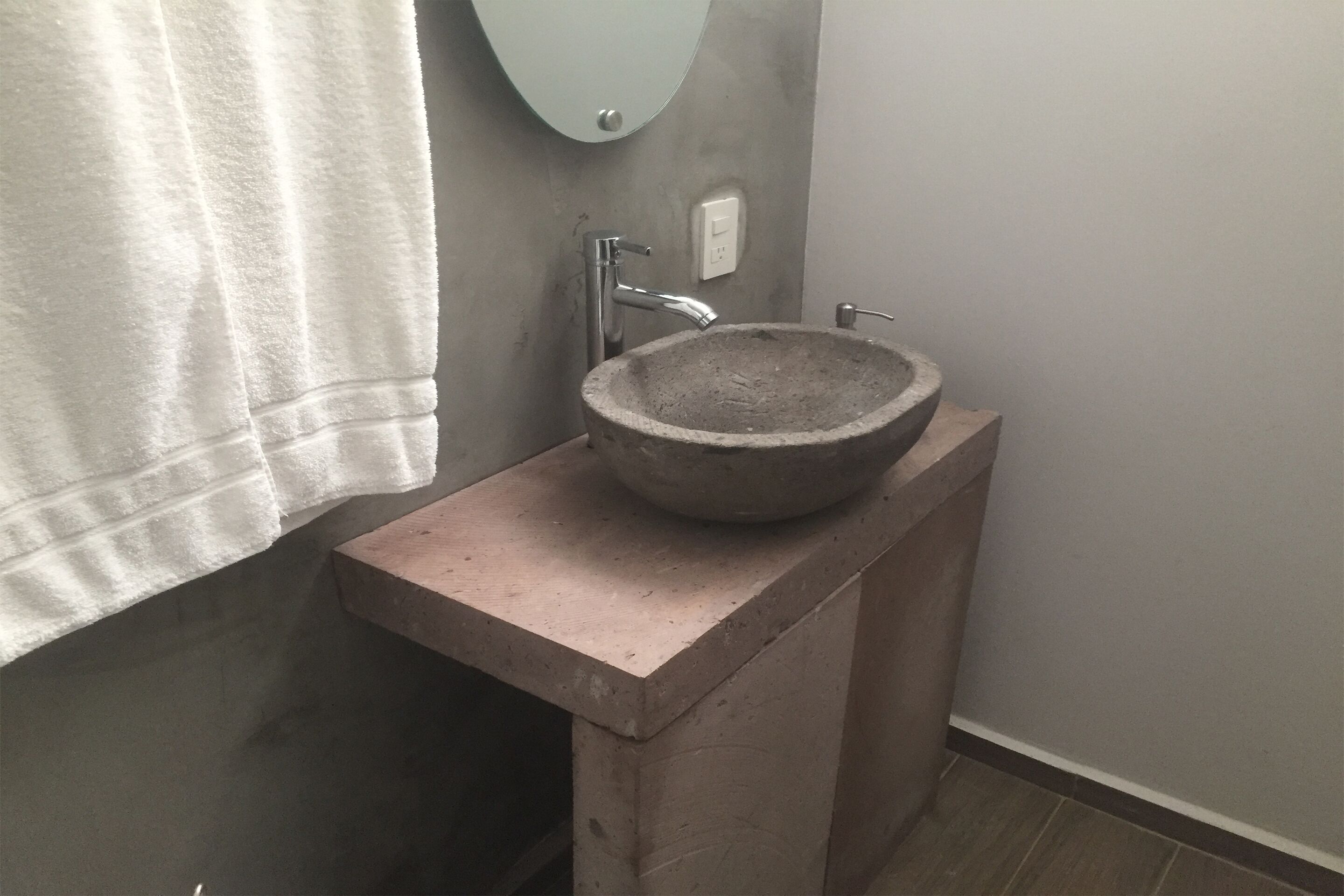 Lavabo en el baño
