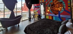 In-room safe, iron/ironing board, free WiFi, bed sheets - Coaranda Hotel Boutique (Arandas)