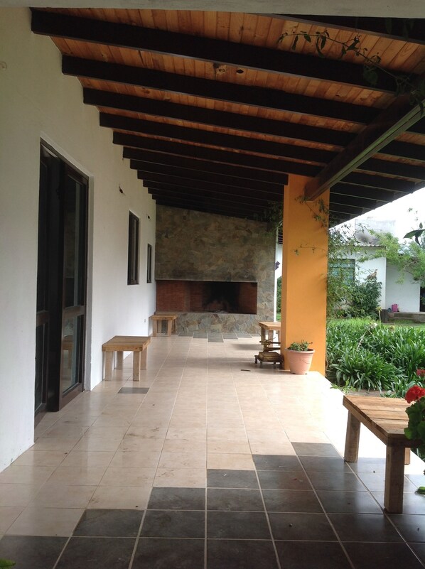 Exterior detail - Rancho El Caballero Hotel (Amanalco de Becerra)