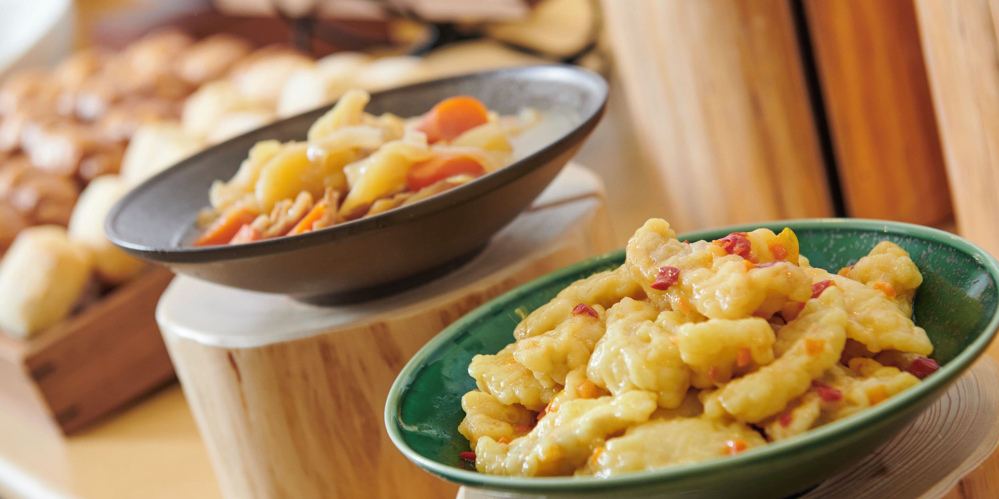 daily buffet breakfast (jpy 1500 per person)