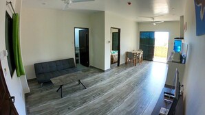 Apartamento tradicional, 1 cama de matrimonio con sofá cama