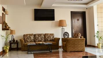 Sala de estar en el lobby