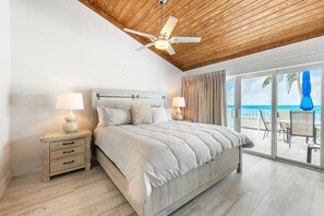 3 bedrooms, iron/ironing board, free WiFi, bed sheets - Ocean Front Paradise Seven Mile Beach Sunsets! (George Town)