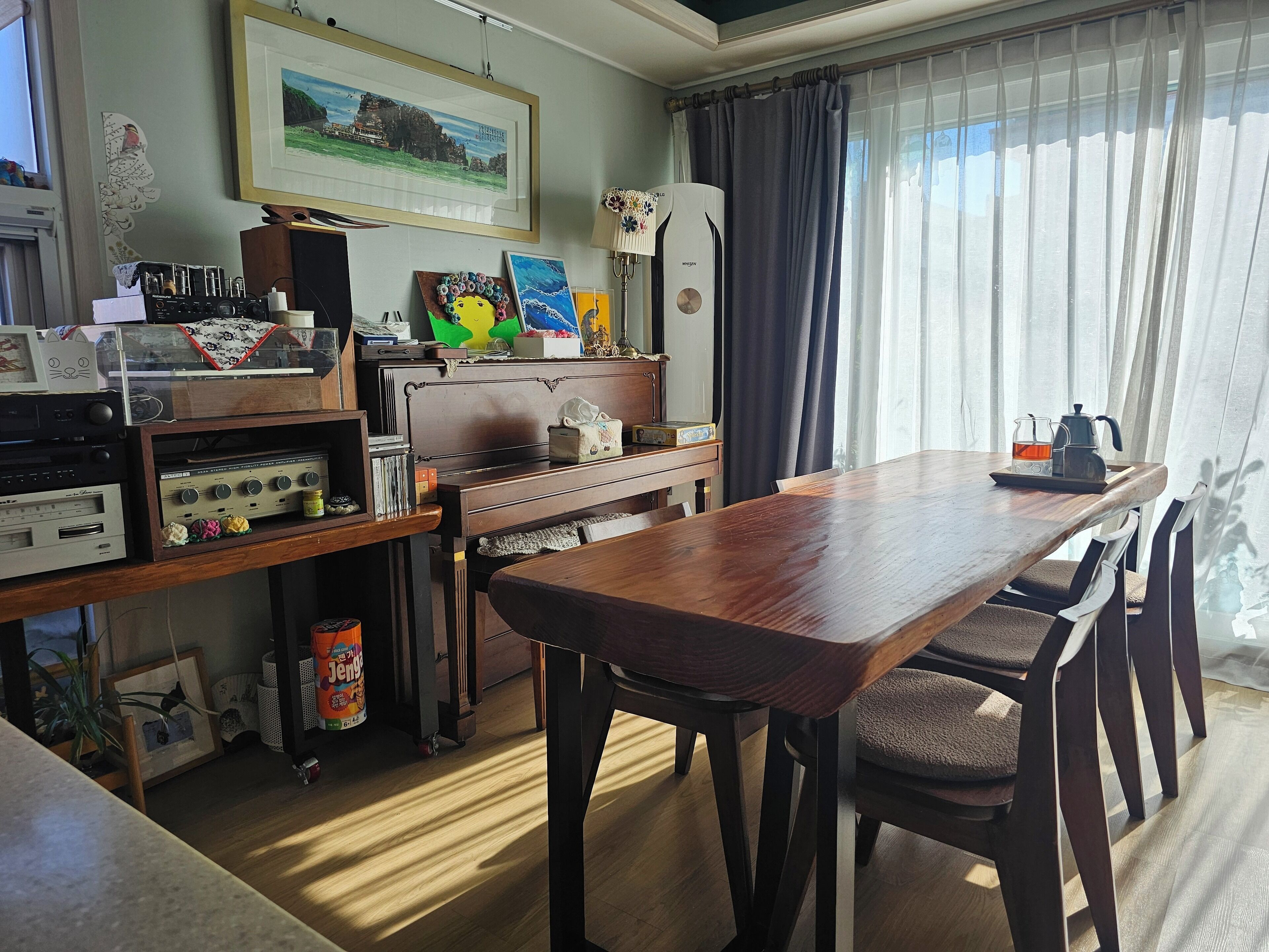 Familienzimmer | Wohnbereich | Fußbodenheizung