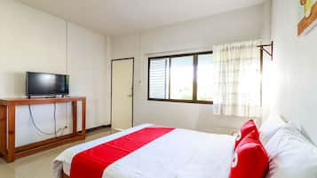 Dobbeltrom – standard | Skrivebord, wi-fi (inkludert) og sengetøy