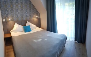 Hypo-allergenic bedding, blackout curtains, iron/ironing board - Akwamaryn Spa Niechorze (Rewal)