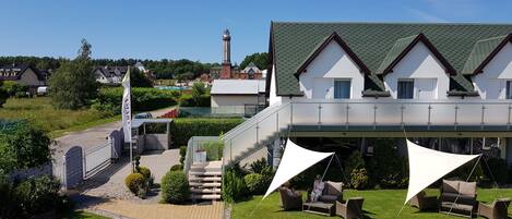 Voorkant van accommodatie