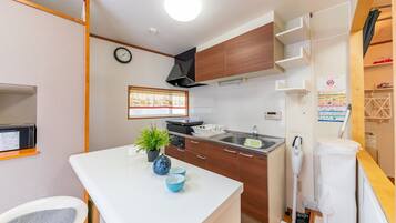 Private Vacation Home | Private kitchenette | Fridge, microwave, stovetop, rice cooker