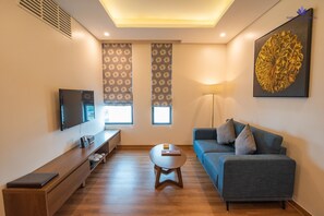 Living area - Purple Lotus Hotel (Hai Phong)