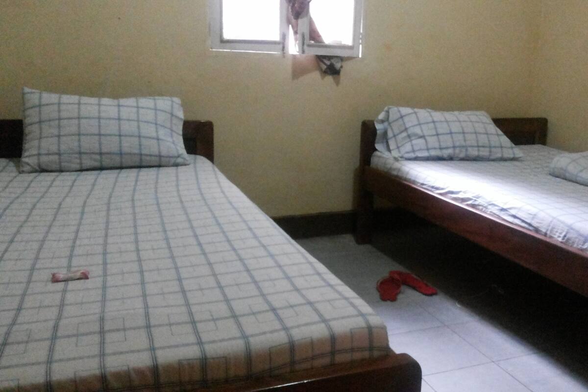 Chambre avec lits jumeaux