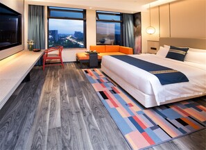 行政大床 | 熨斗/熨板、免费 WiFi、床单