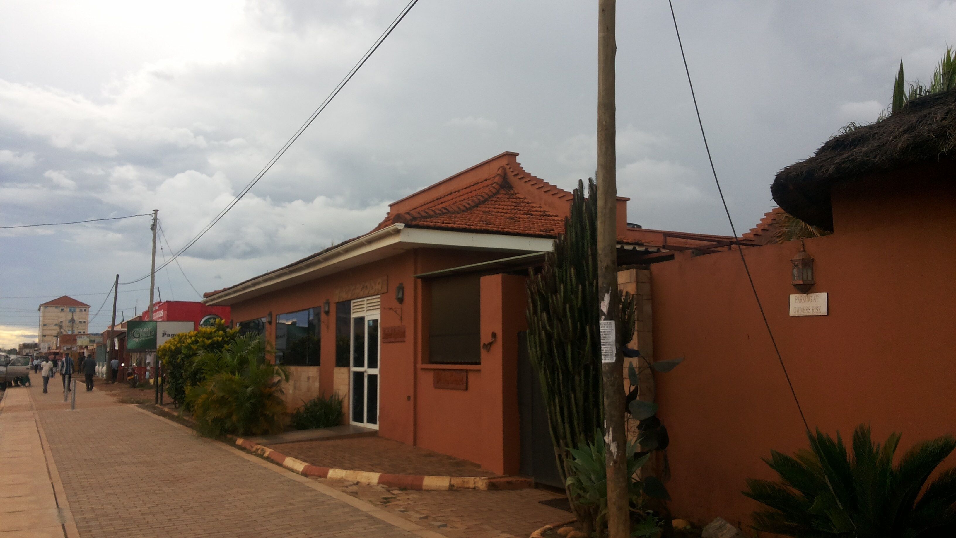 Voorkant van accommodatie