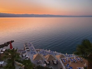 Blick von der Unterkunft