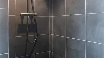 Hair dryer, towels