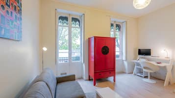 Televisie en een kantoor