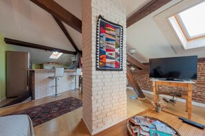 1 Schlafzimmer, Bügeleisen/Bügelbrett, kostenloses WLAN, Bettwäsche