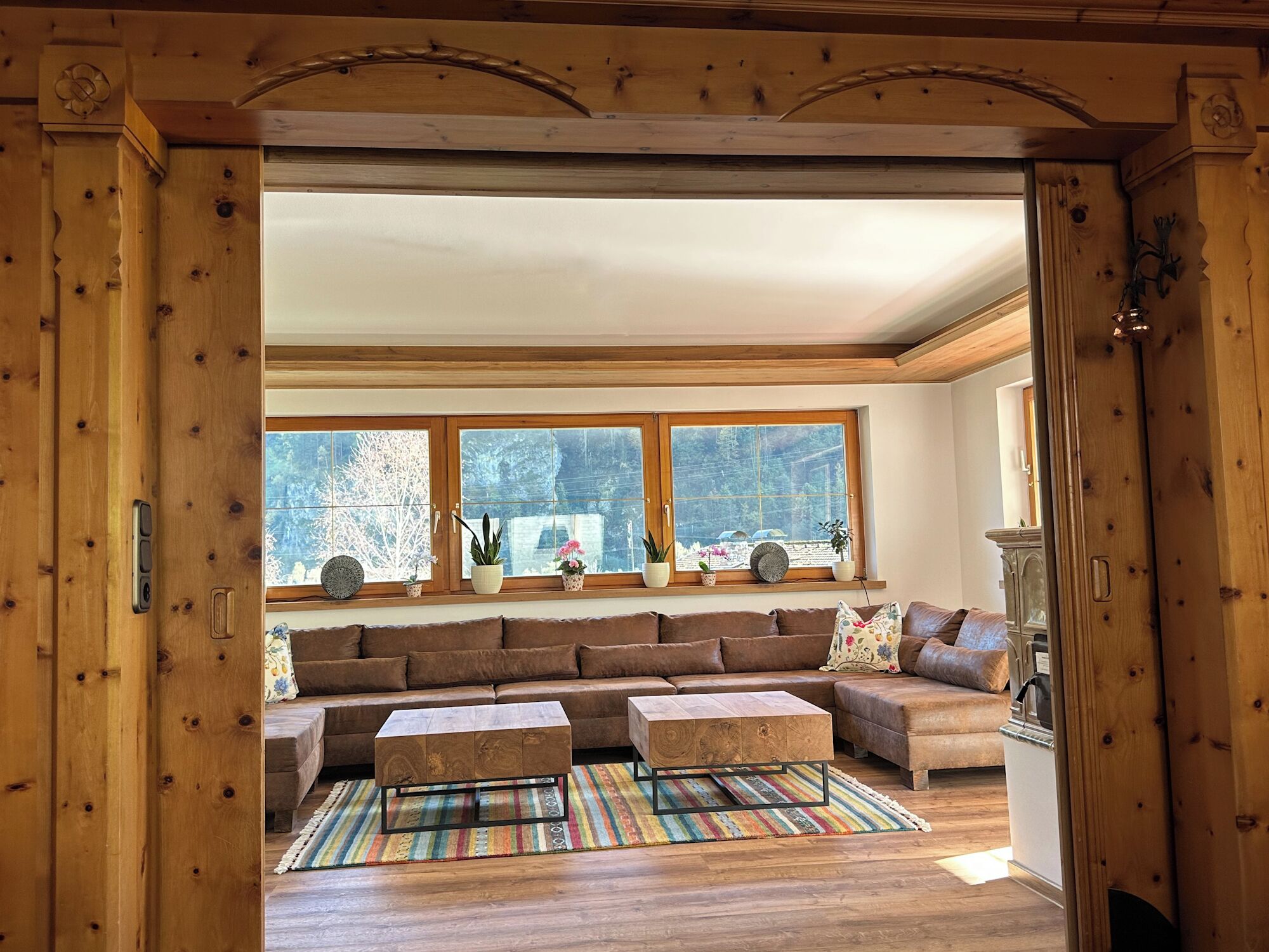 Apartment, 4 Bedrooms, Balcony (incl. Cleaning Fee 150€) | Living area | TV