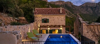Paradise villa with private pool with amazing view on island Hvar
