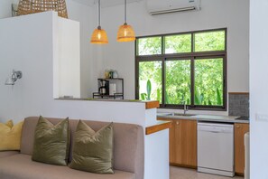 コンフォート ヴィラ | リビング エリア | スマートテレビ、Netflix