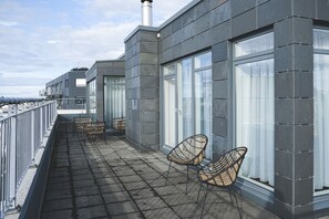 Cobertura exclusiva, 3 quartos | Terraço/pátio