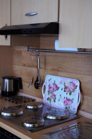 City Condo, Multiple Beds, Ensuite, Courtyard Area | Private kitchen - FeWo Borkum in Papenburg (Papenburg)