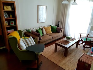 Appartement | Aire de séjour | Téléviseur à écran plat, lecteur de DVD