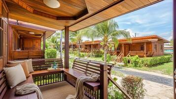 Pemandangan balkon