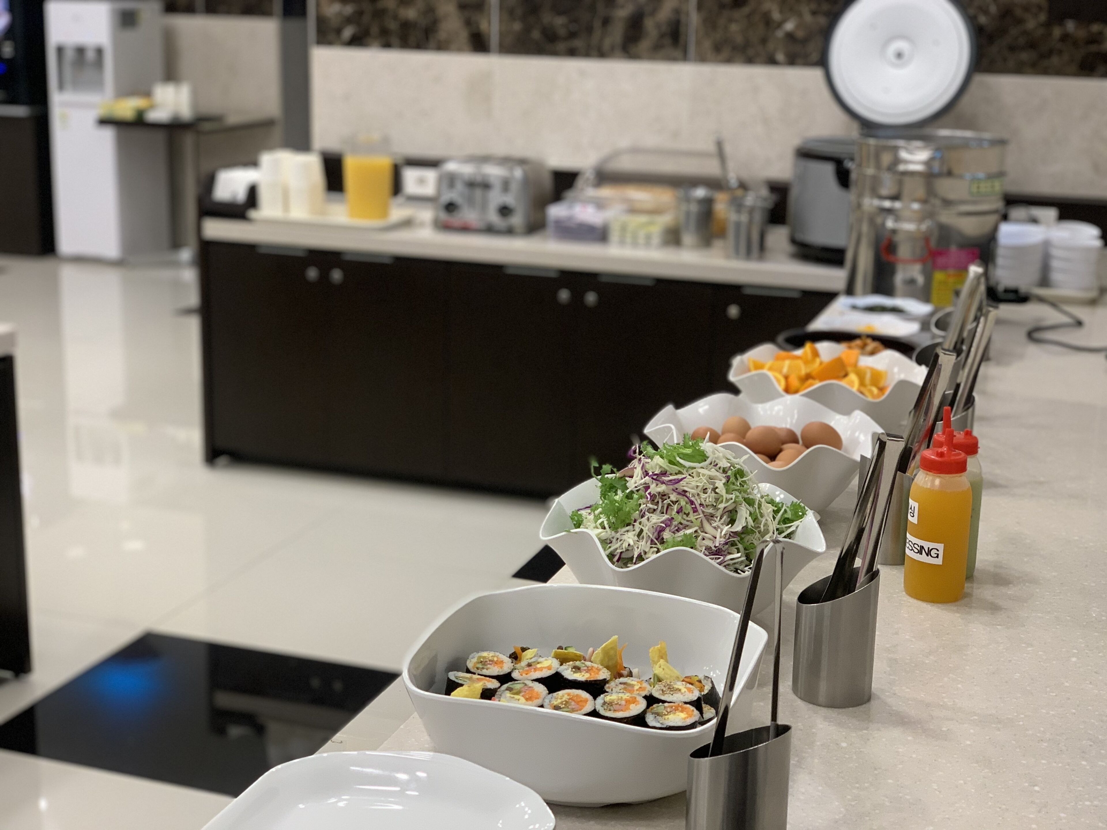 Tägliches inbegriffenes Frühstücksbuffet