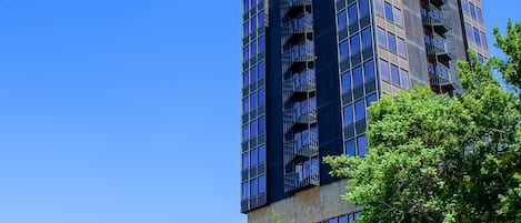 Fassade der Unterkunft