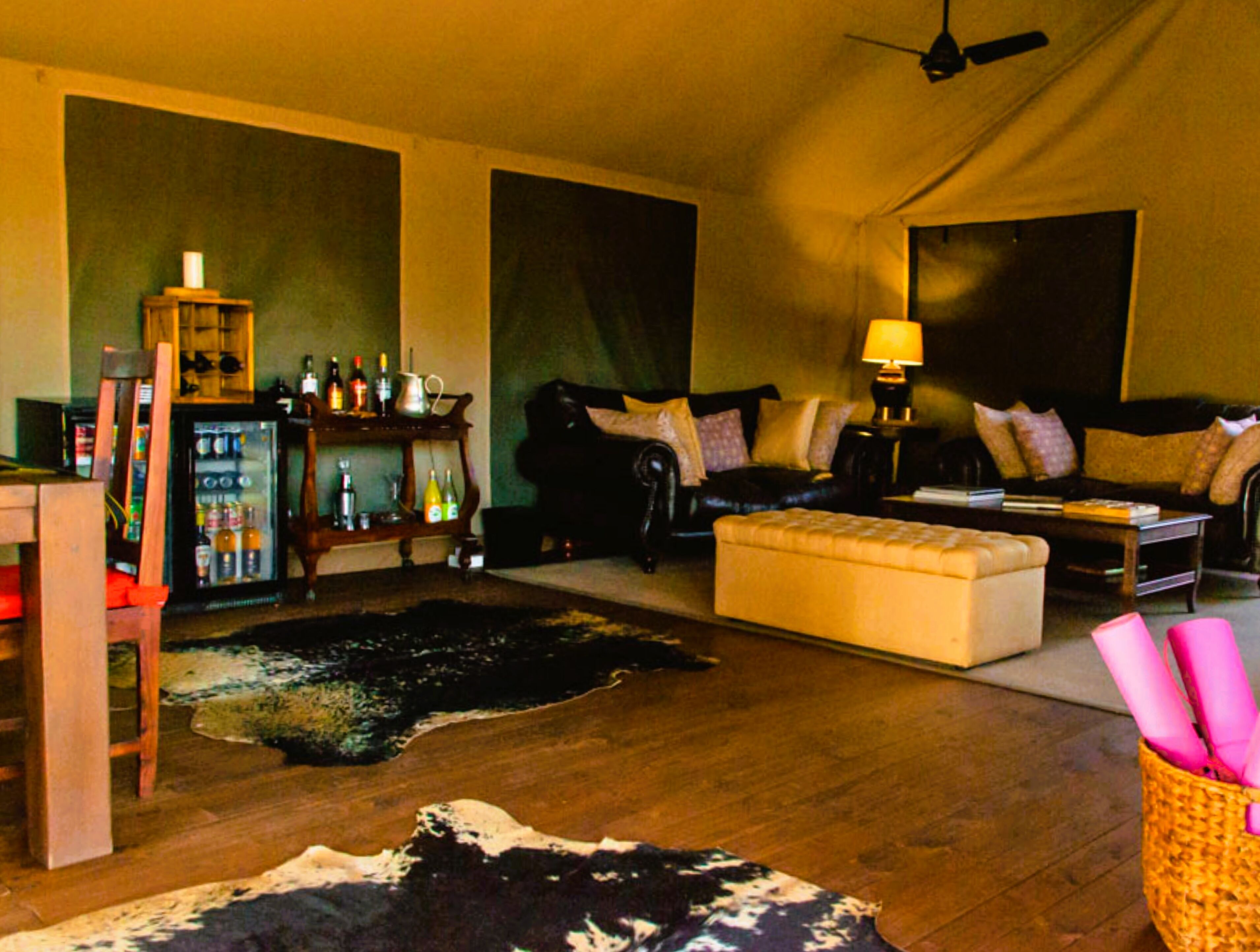 Luxury Tent | Living area