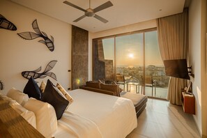 5 bedrooms, in-room safe, soundproofing, iron/ironing board