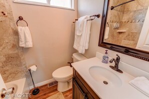Bathroom - Mtn Dream! Fireplace, Patio & Hot Tub 4BR (Colorado Springs)