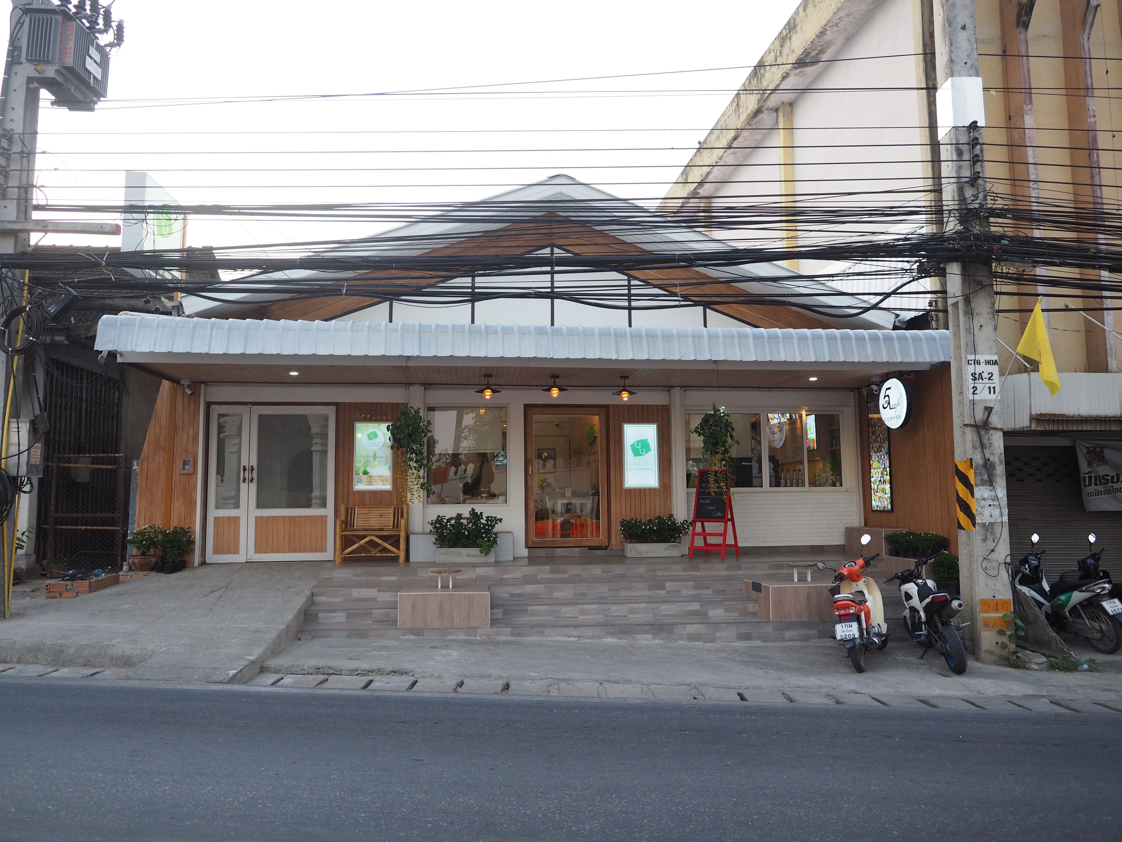 Fachada de la propiedad