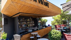 Bar sur la plage
