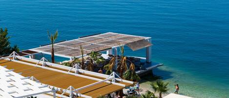 Blick von der Unterkunft