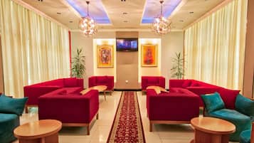 Sala de estar en el lobby