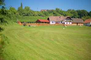 Overnatningsstedets facade