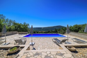 Outdoor pool - Apartment Agava (Vinodol)