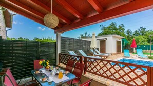 Terrace/patio - House Marija (Labin)