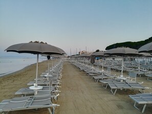 On the beach