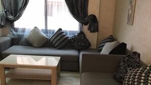Apartment, 2 Bedrooms | Living room - Résidence Harmony (Marrakech)