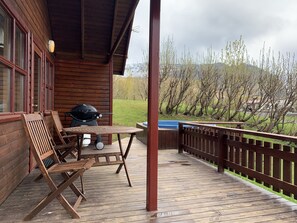 Cabane, 2 chambres | Terrasse/Patio