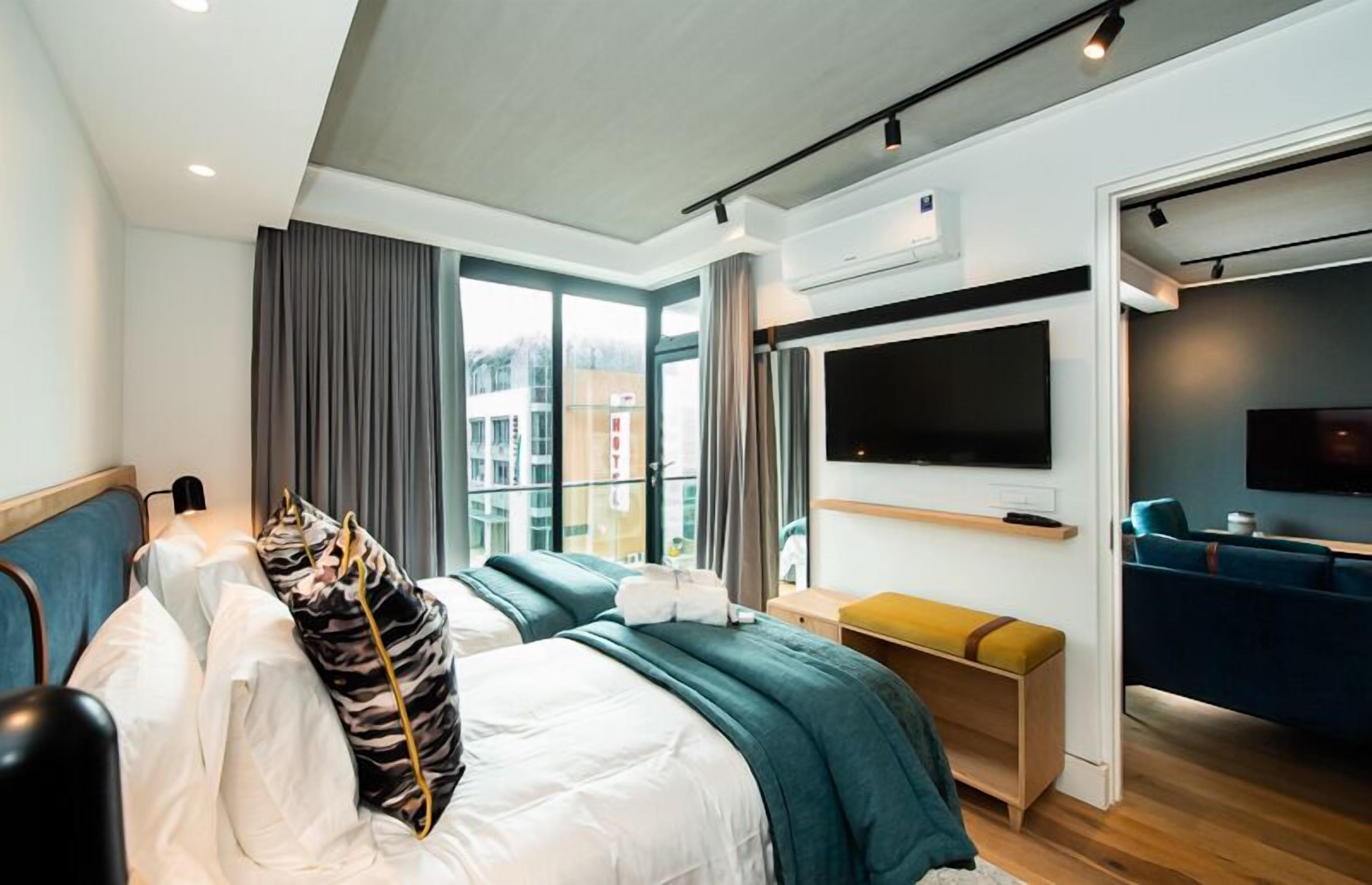 Appartement Supérieur, 2 chambres | Coffres-forts dans les chambres