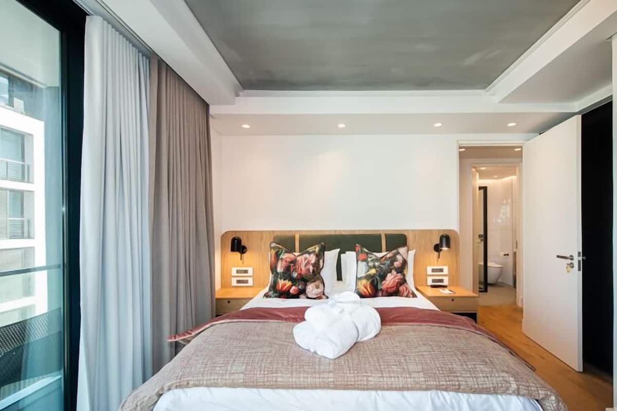 Standaard appartement, 1 slaapkamer | 2 slaapkamers, een kluis op de kamer, individueel gemeubileerd