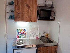 Fridge, microwave - Appartement convivial - 4 personnes (Châtel)