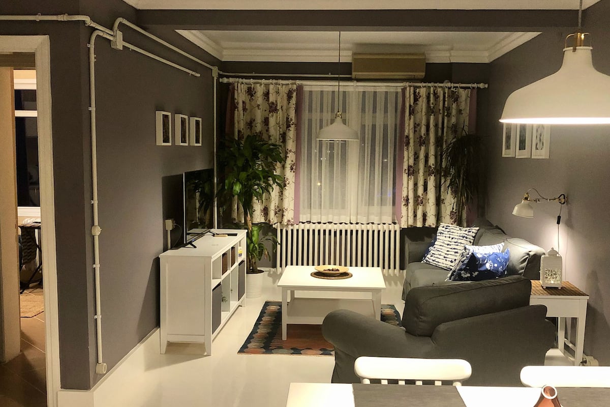 Family Apartment, Sea View | 2 bedrooms, premium bedding, memory-foam beds, in-room safe