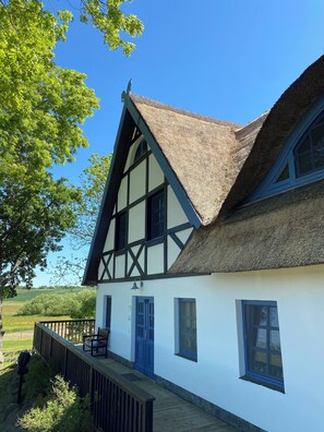 Exterior - Landhaus Stettiner Haff, gorgeous large 5 * timbered house with sauna and fireplace (Dargen)