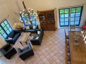 Interior - Landhaus Stettiner Haff, gorgeous large 5 * timbered house with sauna and fireplace (Dargen)